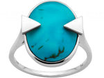 Load image into Gallery viewer, Karen Walker Stg Aurora Turquoise Ring
