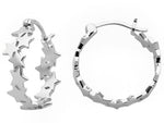 Load image into Gallery viewer, Karen Walker Stg Supernova Hoop Earrings
