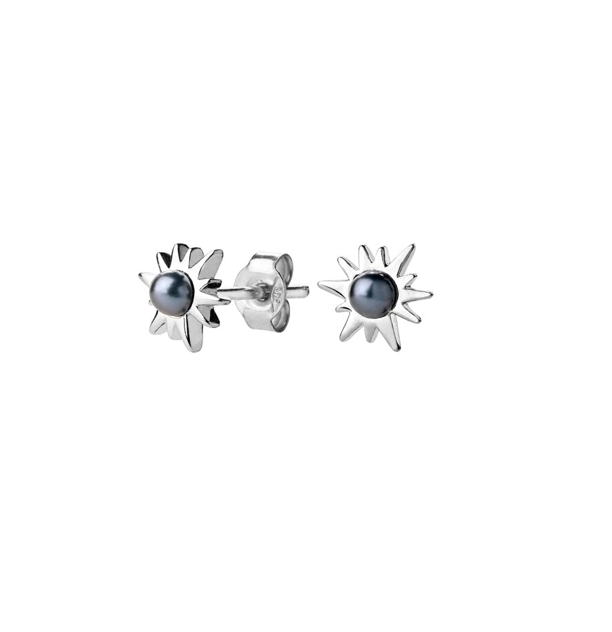 Karen Walker Stg Temptation Pearl Stud Earrings