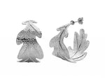 Load image into Gallery viewer, Karen Walker Stg Oak Leaf Earrings
