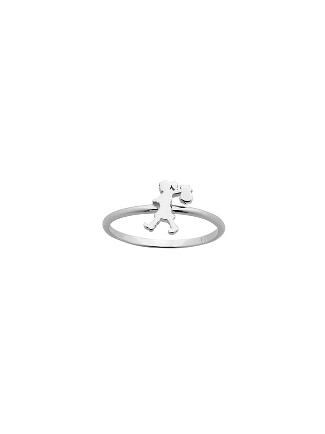 340872 karen walker mini runaway girl ring stg silver kw354r stg