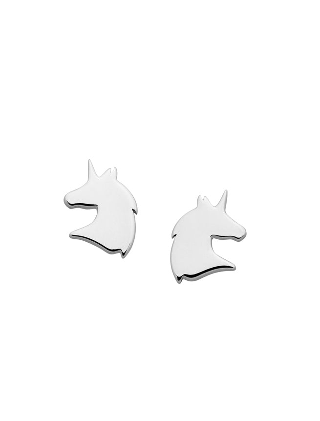 340876 karen walker mini unicorn stud earring stg silver kw367er stg