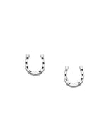 Load image into Gallery viewer, Karen Walker Stg Mini Horseshoe Studs
