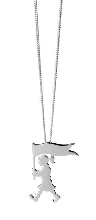 Karen Walker Stg Marching Girl Pendant