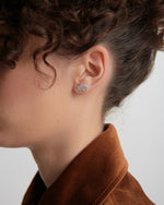 Load image into Gallery viewer, Karen Walker Stg Forest Leaf Studs
