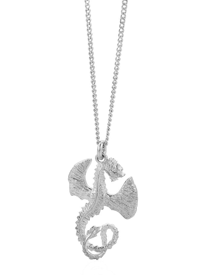 340941 karen walker stg dragon lunar necklace 45cm kw406pn