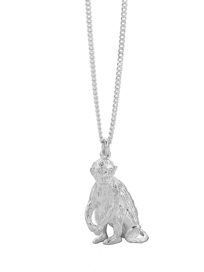 340945 karen walker stg monkey lunar necklace 45cm kw410pn