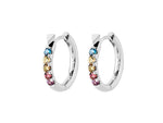 Load image into Gallery viewer, Karen Walker Stg CZ Miniturist Earrings
