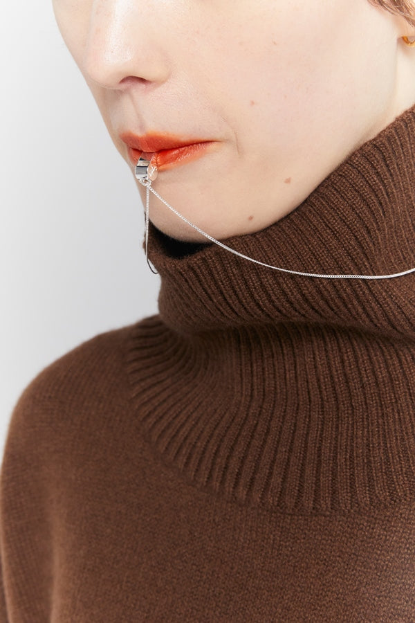 Karen Walker Stg Runaway Girl Whistle Necklace