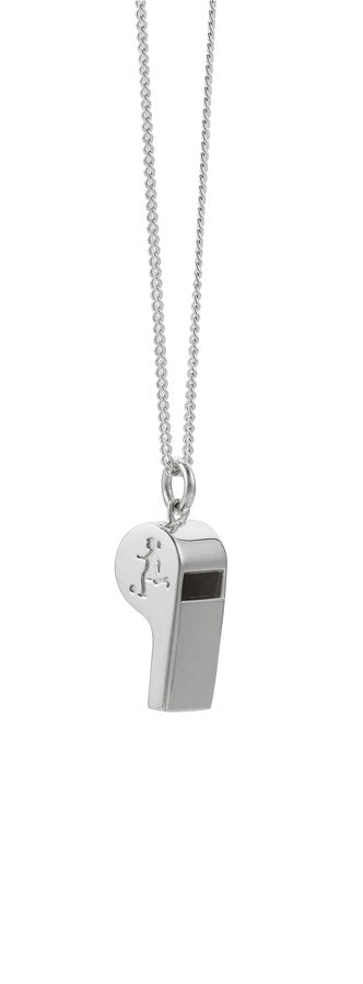 Karen Walker Stg Runaway Girl Whistle Necklace