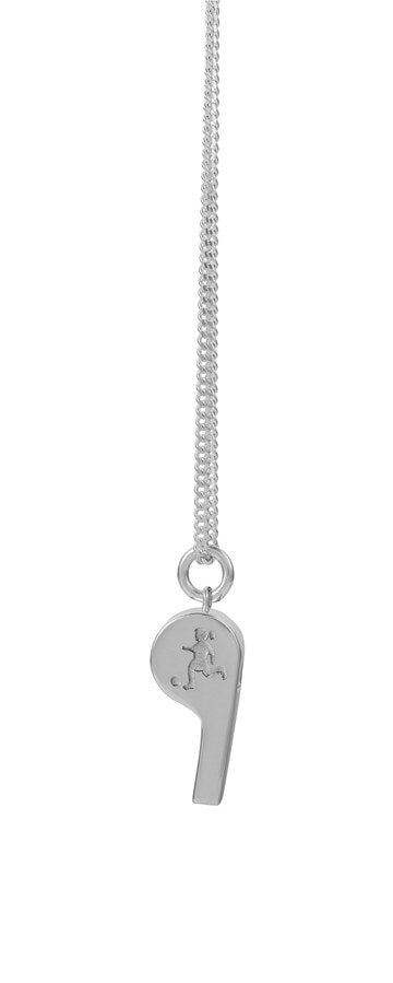 Karen Walker Stg Runaway Girl Whistle Necklace