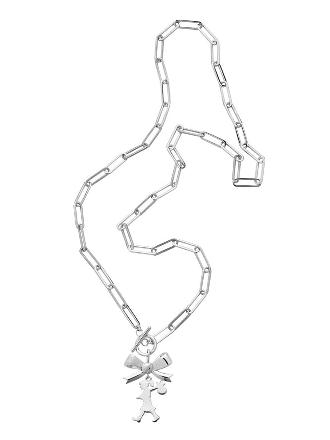 Karen walker stg girl with the bow necklace