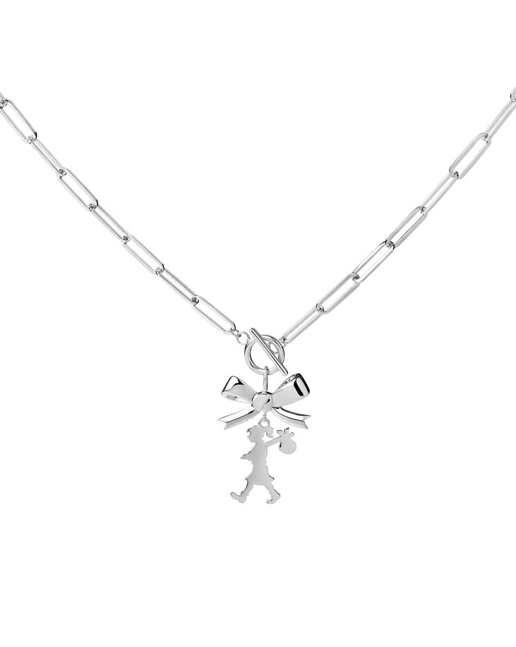 Karen Walker Stg Girl With The Bow Necklace