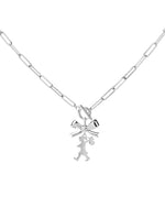 Load image into Gallery viewer, Karen Walker Stg Girl With The Bow Necklace

