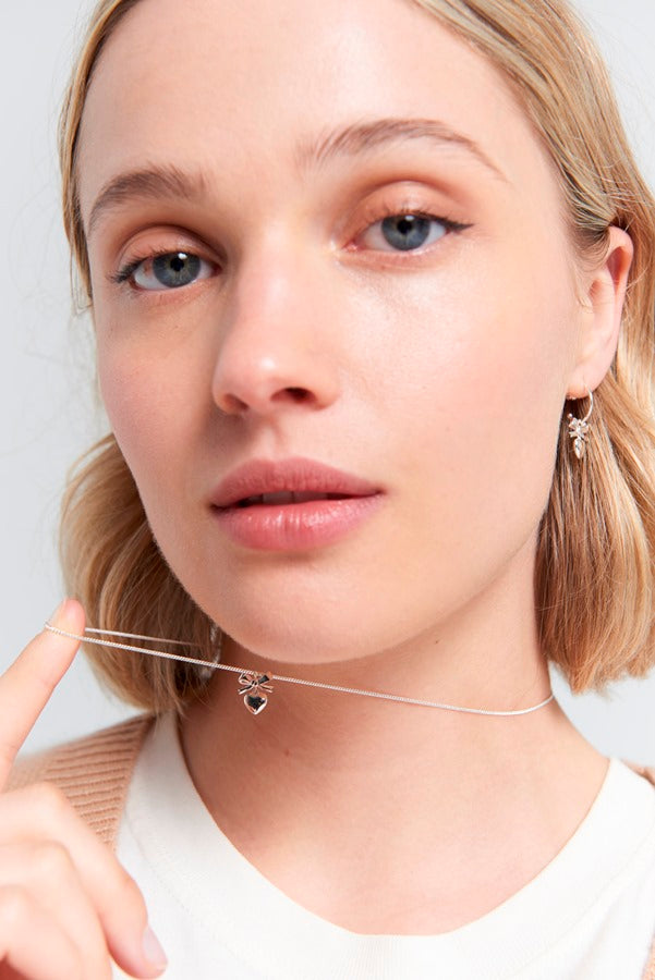Karen walker stg mini superlove necklace