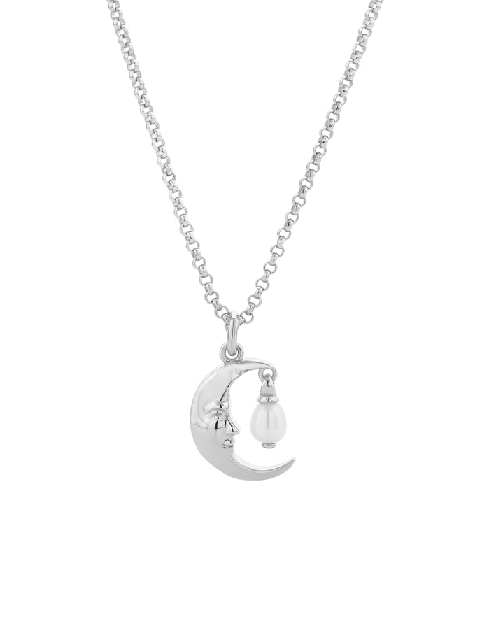341040 karen walker sterling silver fresh water pearl moon necklace kw489pn stg 1