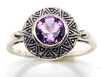 Load image into Gallery viewer, Sterling Silver Amethyst Ring
