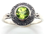 Load image into Gallery viewer, Sterling Silver Peridot Ring

