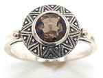 Load image into Gallery viewer, Sterling Silver Smokey Quartz Ring
