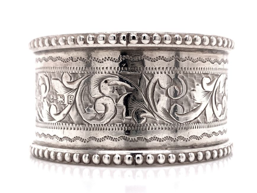 Sterling silver napkin ring