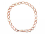 Load image into Gallery viewer, 15ct Rose Gold Vintage Curb Bracelet
