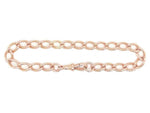 Load image into Gallery viewer, 15ct Rose Gold Vintage Curb Bracelet
