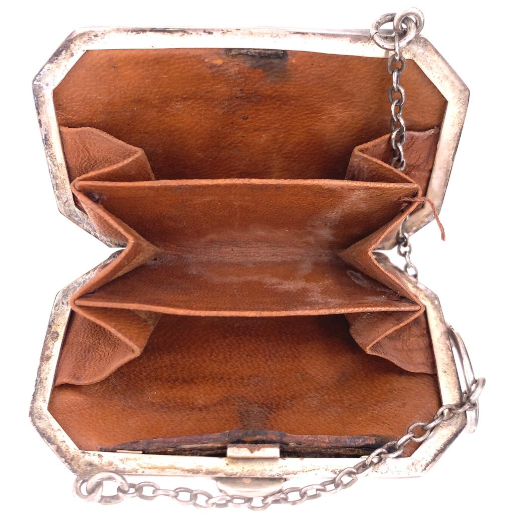 Sterling silver purse