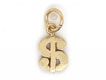 Load image into Gallery viewer, 14ct Dollar Sign Charm
