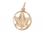 Load image into Gallery viewer, 10ct Leaf Charm
