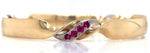 Load image into Gallery viewer, 9ct Ruby Twist Bangle
