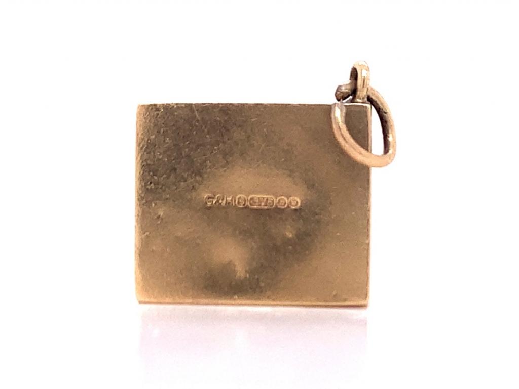 9ct Emergency One Pound Note Charm