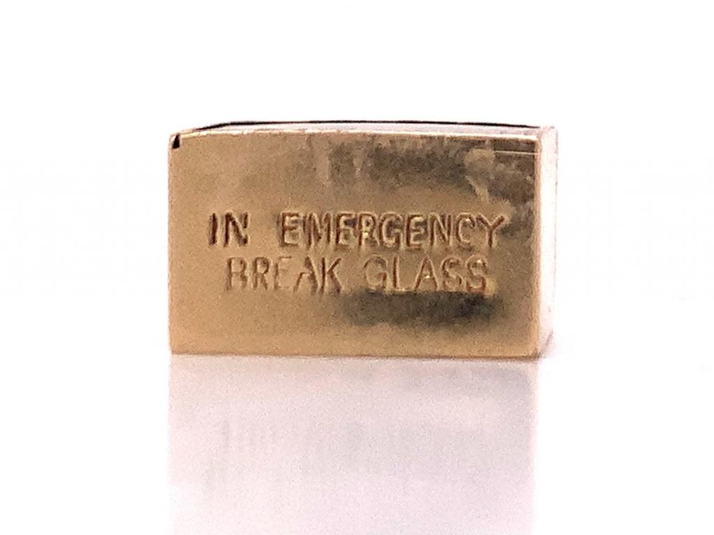 9ct Emergency One Pound Note Charm
