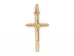 Load image into Gallery viewer, 18ct Wooden Cross Pendant
