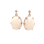 Load image into Gallery viewer, 9ct Oval Opal Drop Earrings
