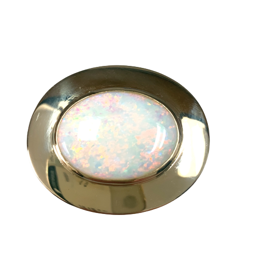 9ct Oval Opal Brooch