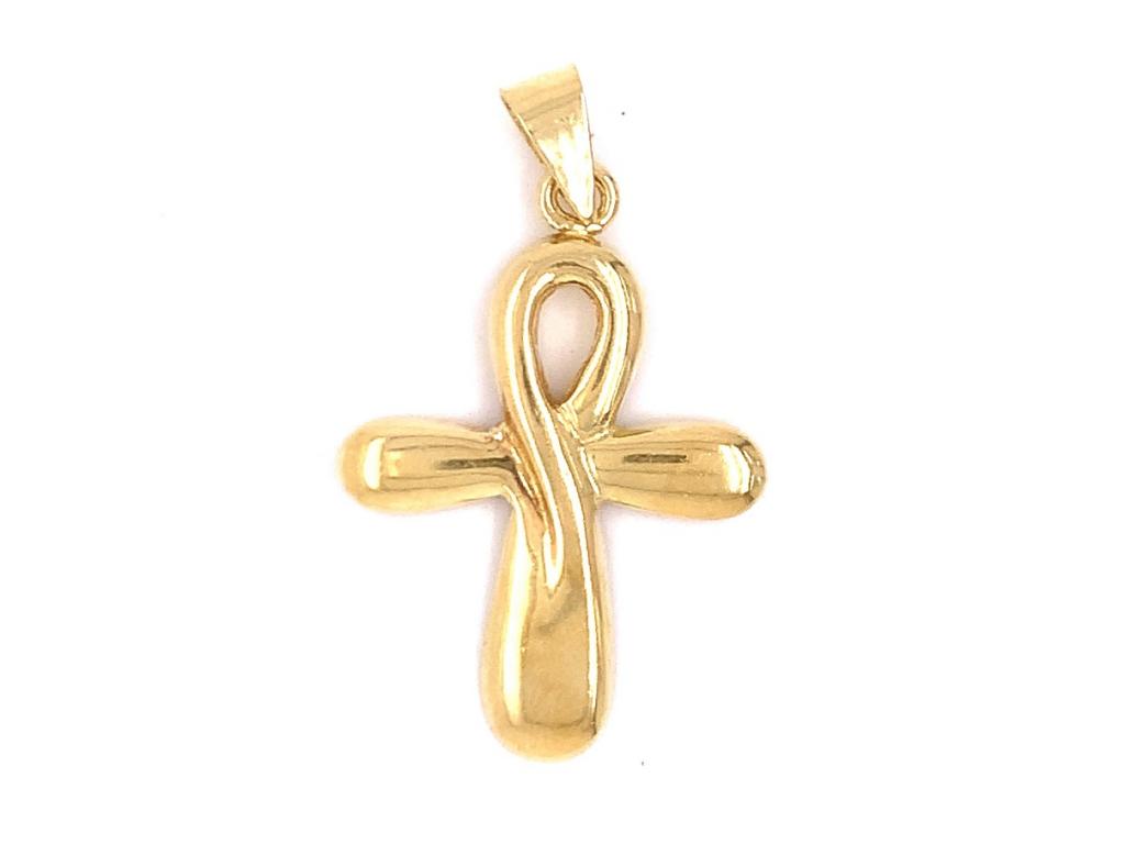 18ct Cross Pendant