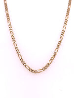 Load image into Gallery viewer, 9ct 45cm 3:1 Figaro Chain
