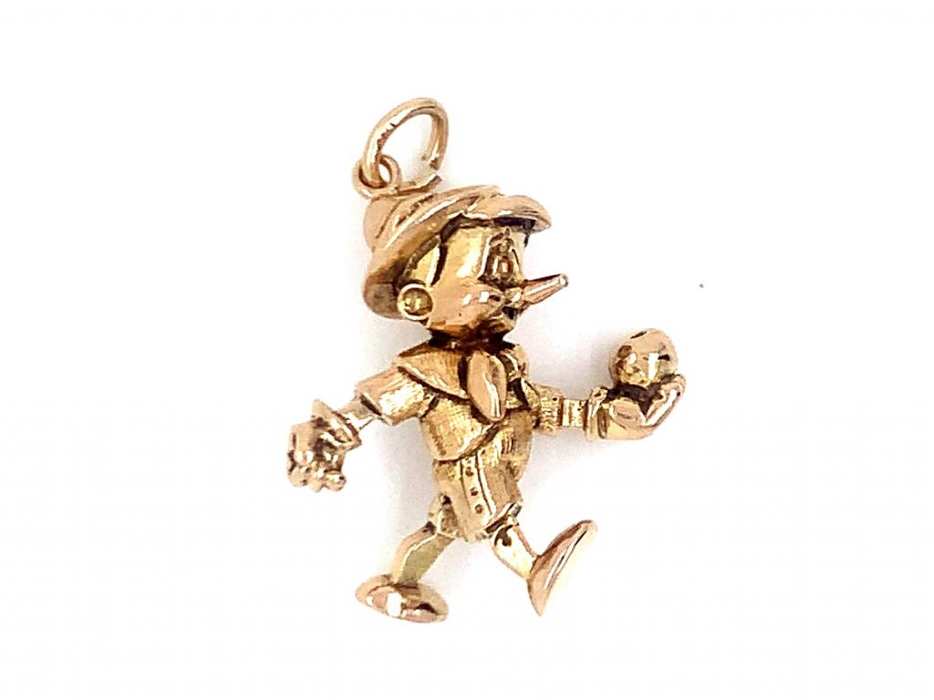 9ct Pinocchio Charm