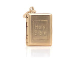 Load image into Gallery viewer, 9ct Bible Charm - Opens
