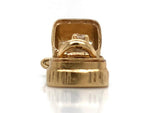 Load image into Gallery viewer, 9ct CZ Ring Box Charm
