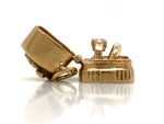 Load image into Gallery viewer, 9ct CZ Ring Box Charm
