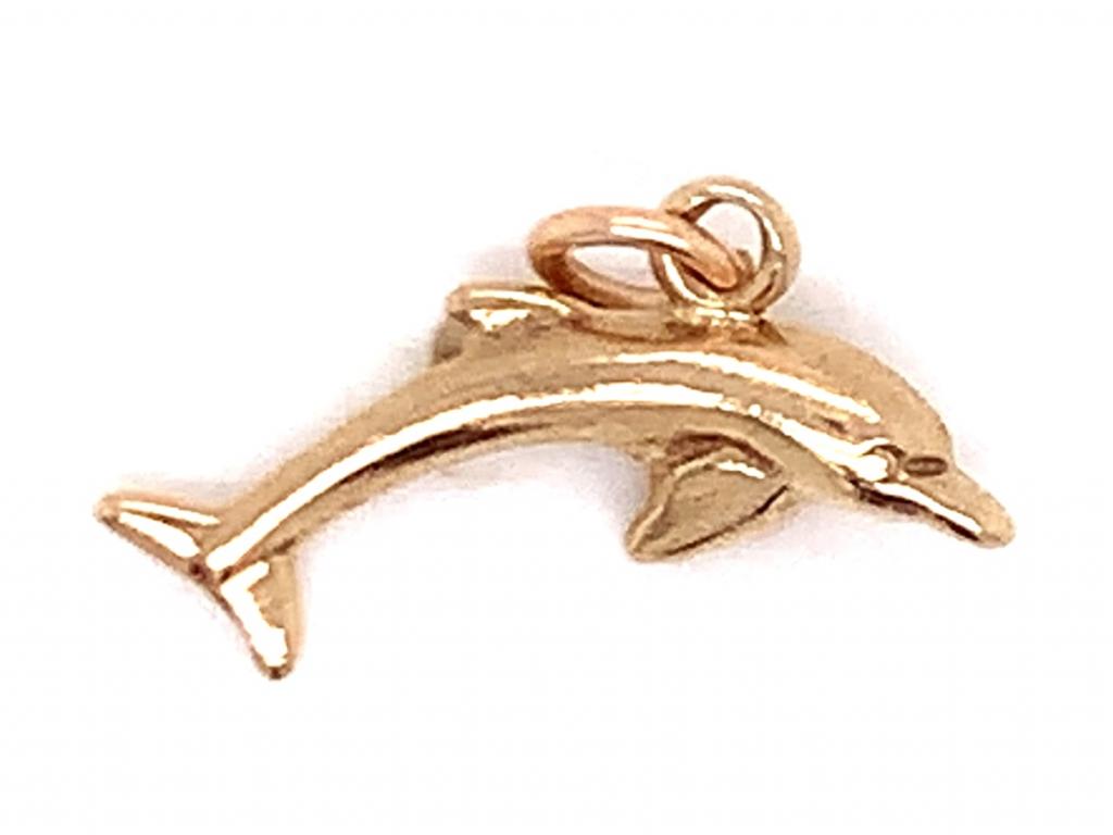 3713115 9ct dolphin charm