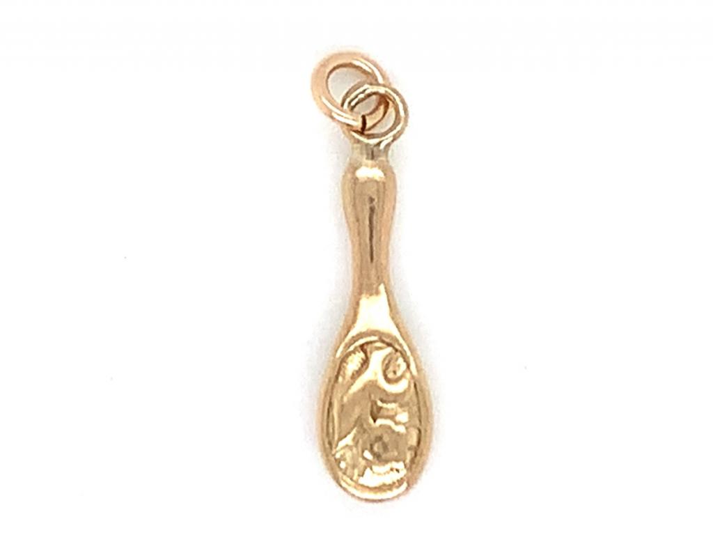 3713176 9ct hairbrush charm