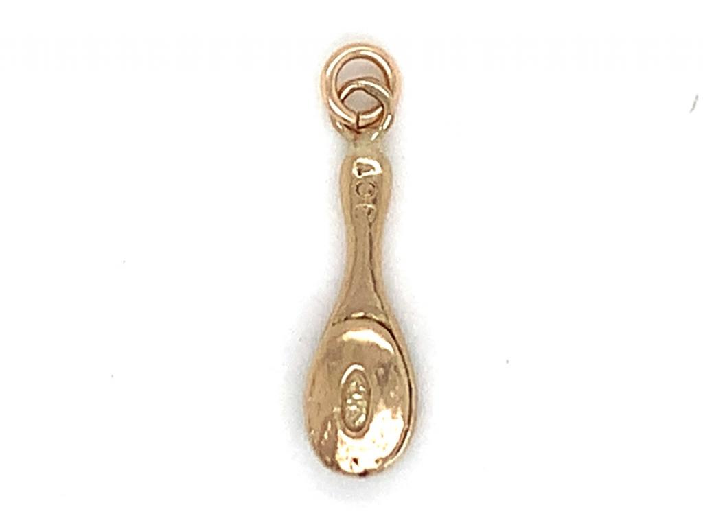 9ct hairbrush charm