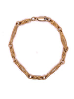 Load image into Gallery viewer, 9ct 18cm Fancy Deco Link Bracelet
