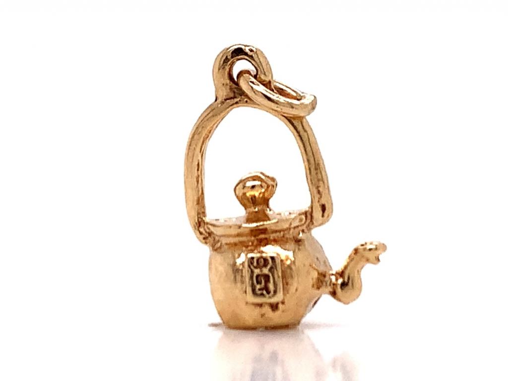 9ct Kettle Charm