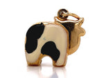 Load image into Gallery viewer, 9ct Enamel Cow Charm
