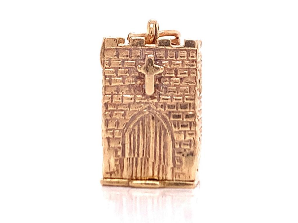 9ct Chapel Charm - Opens