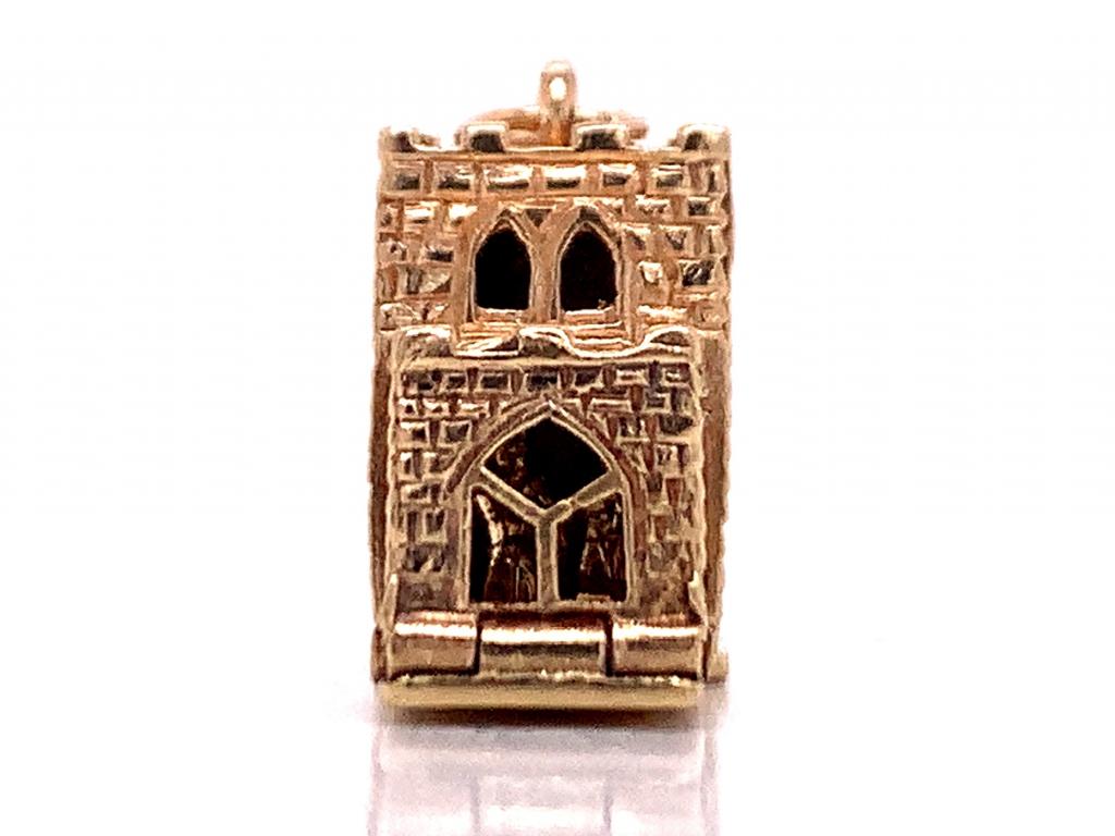 9ct Chapel Charm - Opens