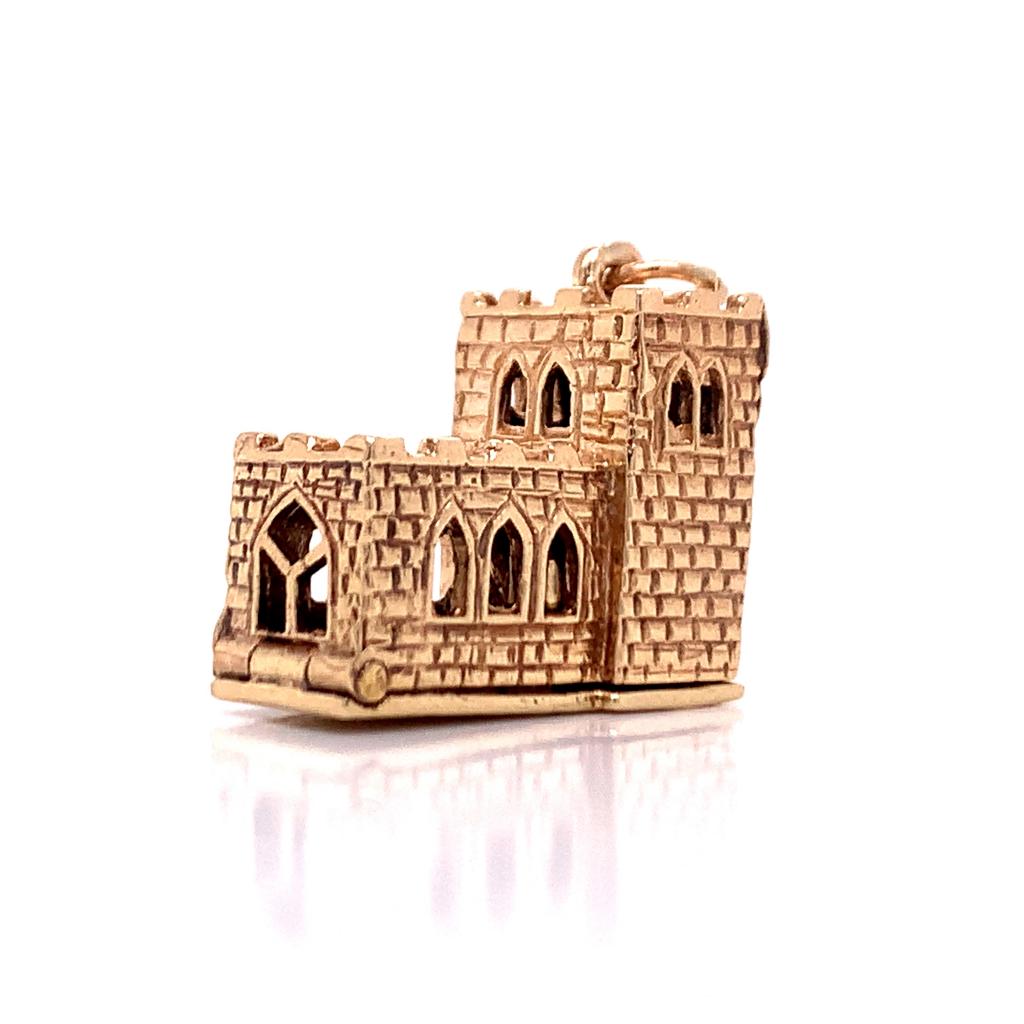 9ct Chapel Charm - Opens